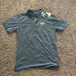 Puma Gray Classic Polo Shirt